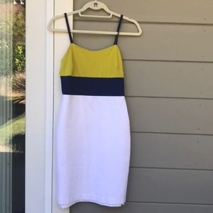 Bannana Republic size 4 color block dress